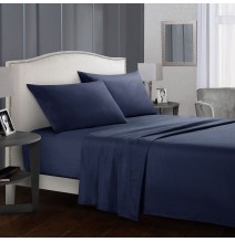 Hot Simple Style Hotel Bed Sheet Quilt Cover  Home Bedding Set