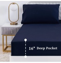 Hot Simple Style Solid Color Hotel Bed Sheet Quilt Cover Pillowcase Comfortable Home Bedding Set